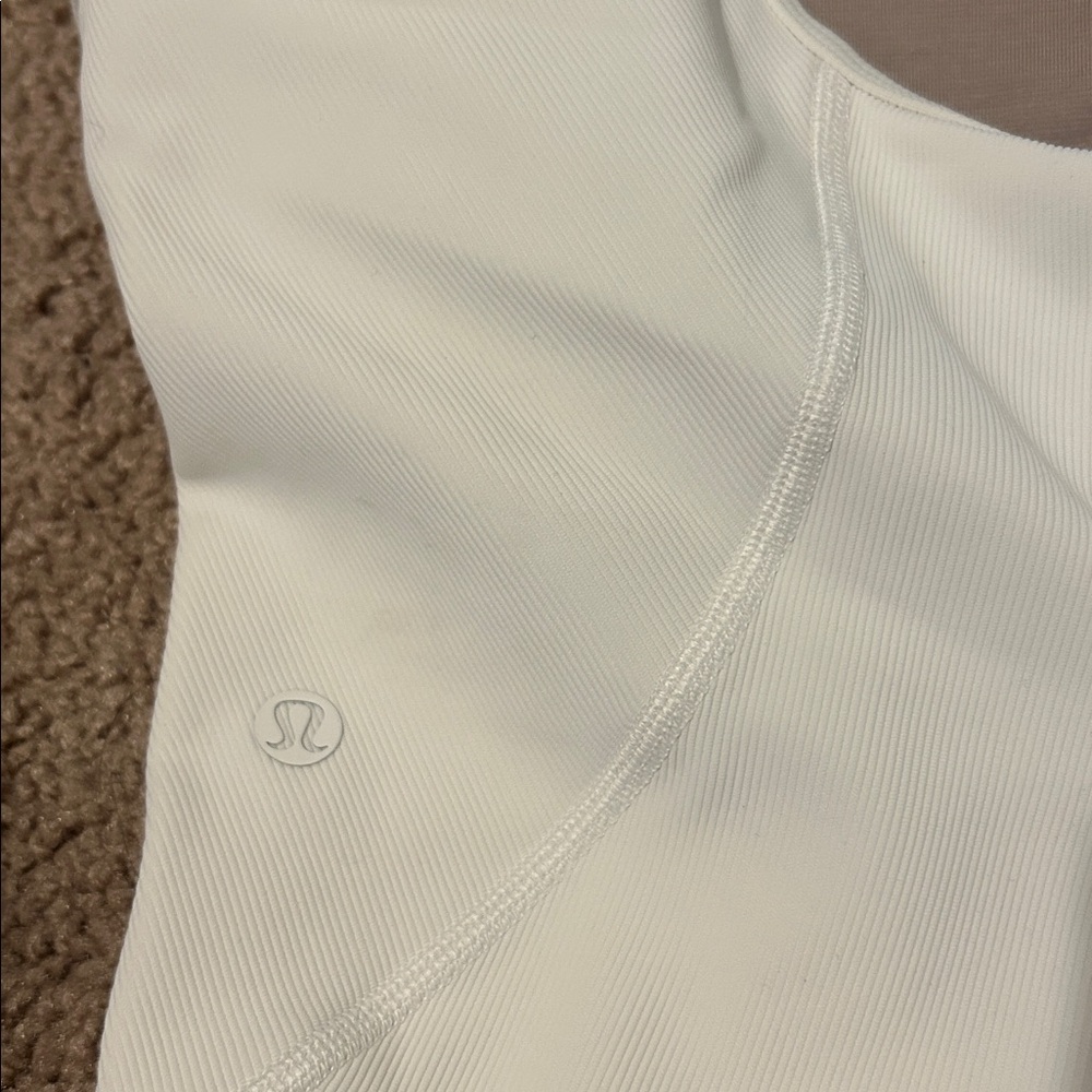 Lululemon White Ribbed Contoured Unitard - Picture 9 of 10